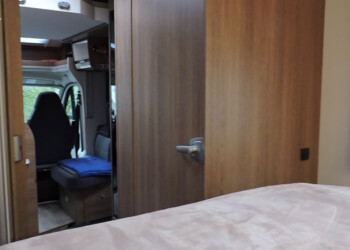 Blick vom Doppelbett